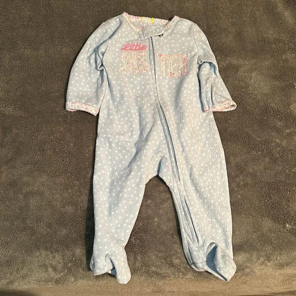 BUNDLE Carters sz 3 month 3 pieces Llamas Aunties and little sisters